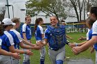 Softball vs Emerson 1  Wheaton College Softball vs Emerson in game 1 of a doubleheader. - Photo By: KEITH NORDSTROM : Wheaton, Softball
